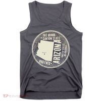 Arizona Grand Canyon State Retro Circle Tank Top thumb 0