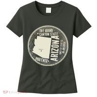Arizona Grand Canyon State Retro Circle Women's T-Shirt thumb 0