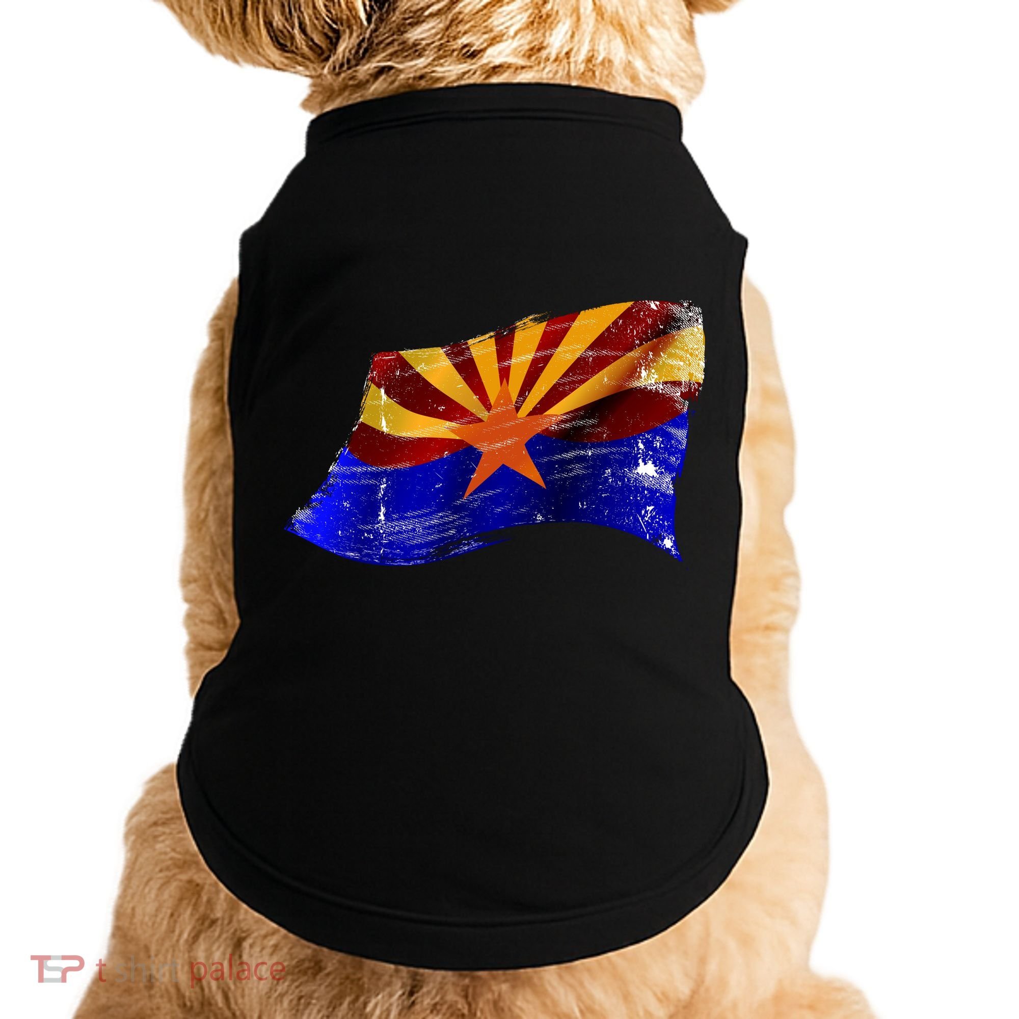 Arizona Grunge Flag Doggie Tank