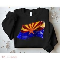 Arizona Grunge Flag Sweatshirt thumb 2
