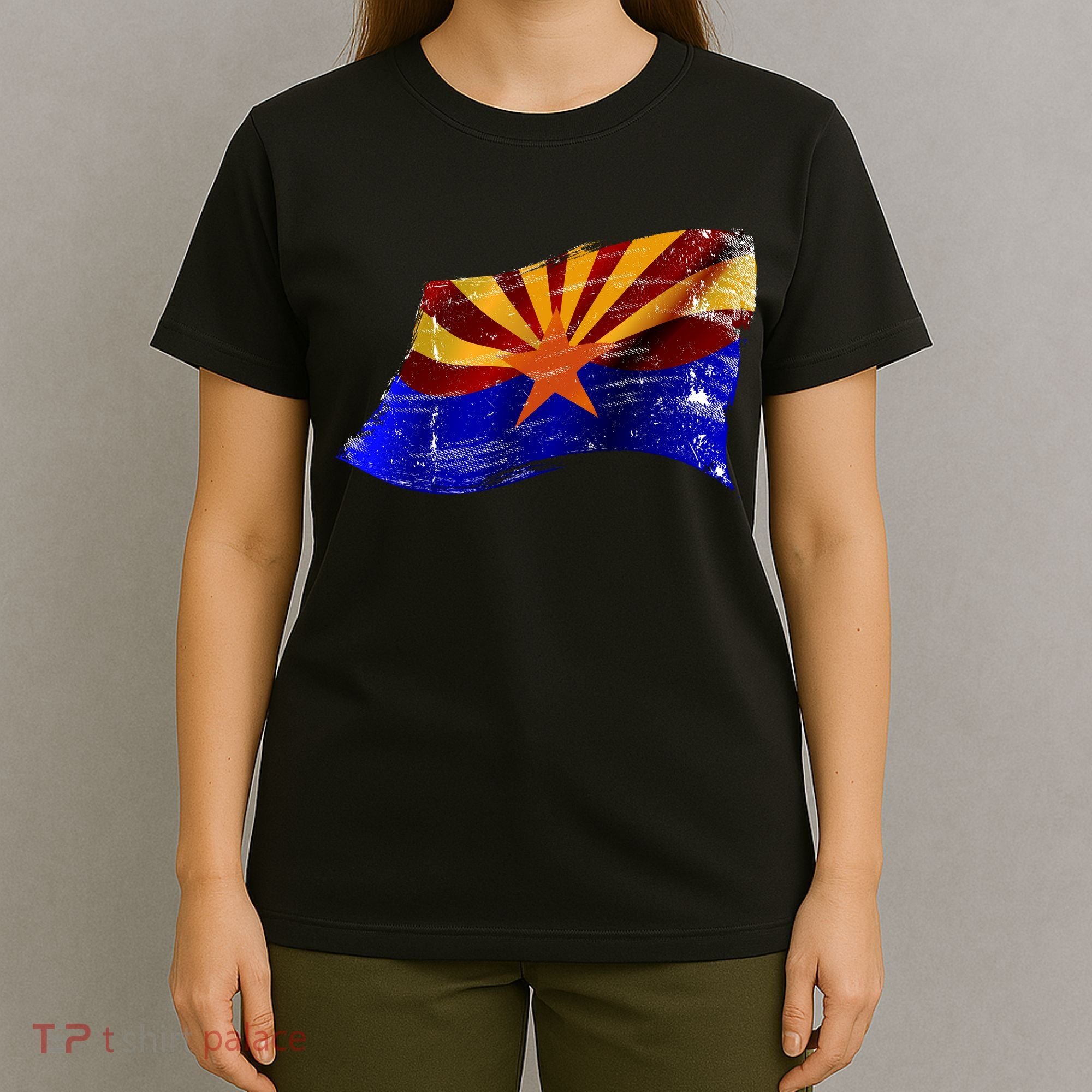Arizona Grunge Flag T-Shirt