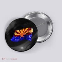 Arizona Grunge Flag Button thumb 0