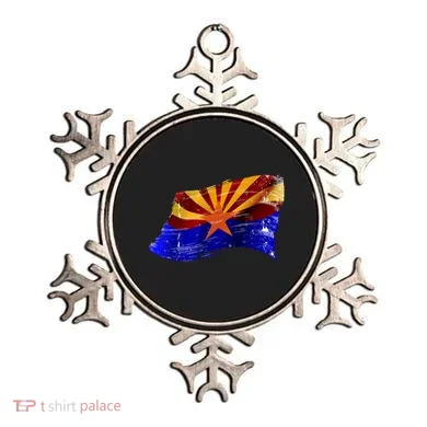 Arizona Grunge Flag Ornament