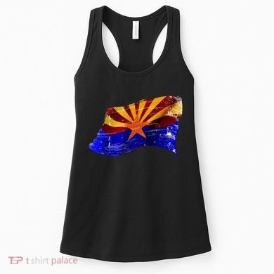 Arizona Grunge Flag Women's Tank Top