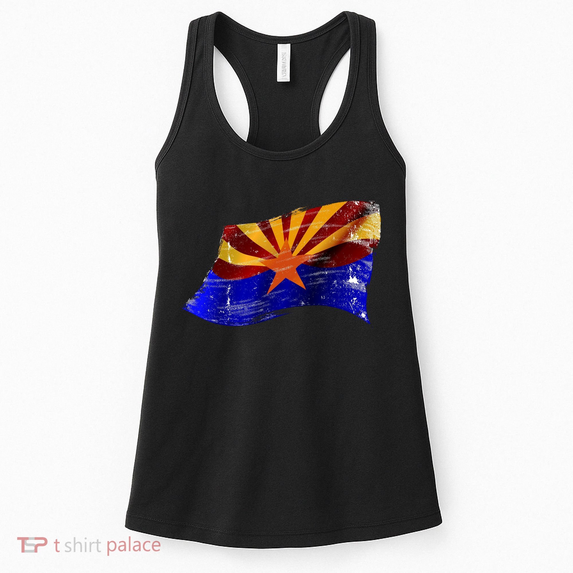 Arizona Grunge Flag Women's Tank Top