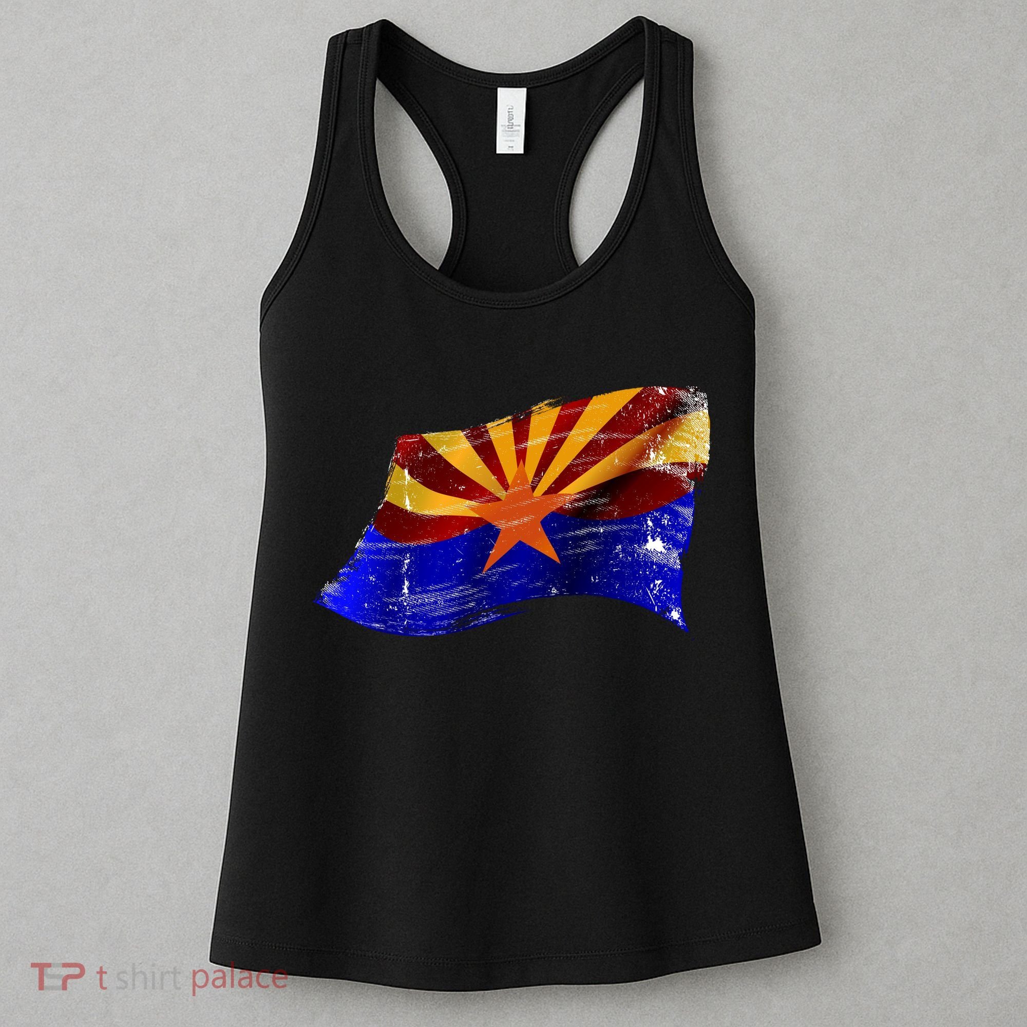 Arizona Grunge Flag Women's Tank Top