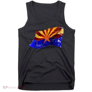 Arizona Grunge Flag Tank Top