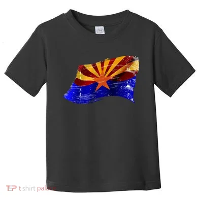 Arizona Grunge Flag Toddler T-Shirt