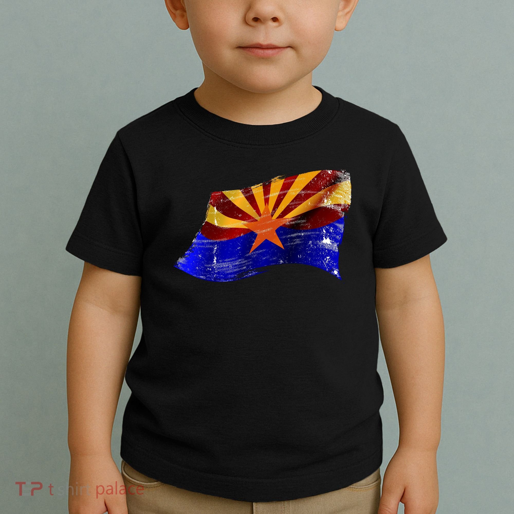 Arizona Grunge Flag Toddler T-Shirt