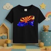 Arizona Grunge Flag Toddler T-Shirt thumb 3