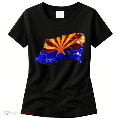 Arizona Grunge Flag Women's T-Shirt