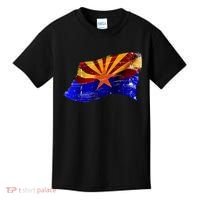 Arizona Grunge Flag Kids T-Shirt thumb 0