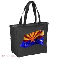 Arizona Grunge Flag Tote Bag thumb 2
