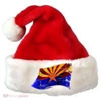 Arizona Grunge Flag Santa Hat thumb 0