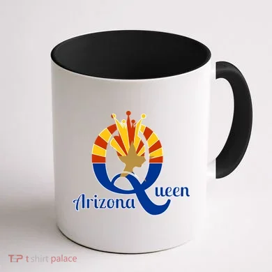 Arizona Queen Coffee Mug back