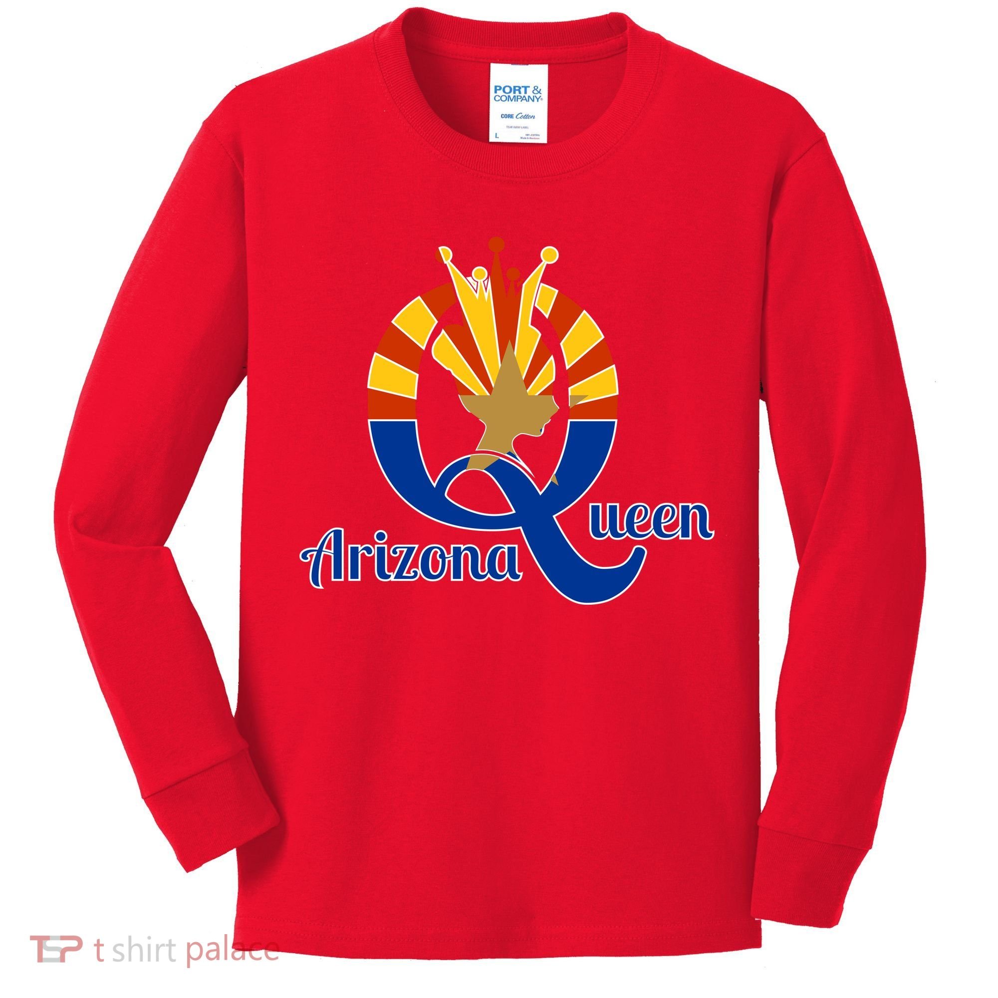 Arizona Queen Kids Long Sleeve Shirt