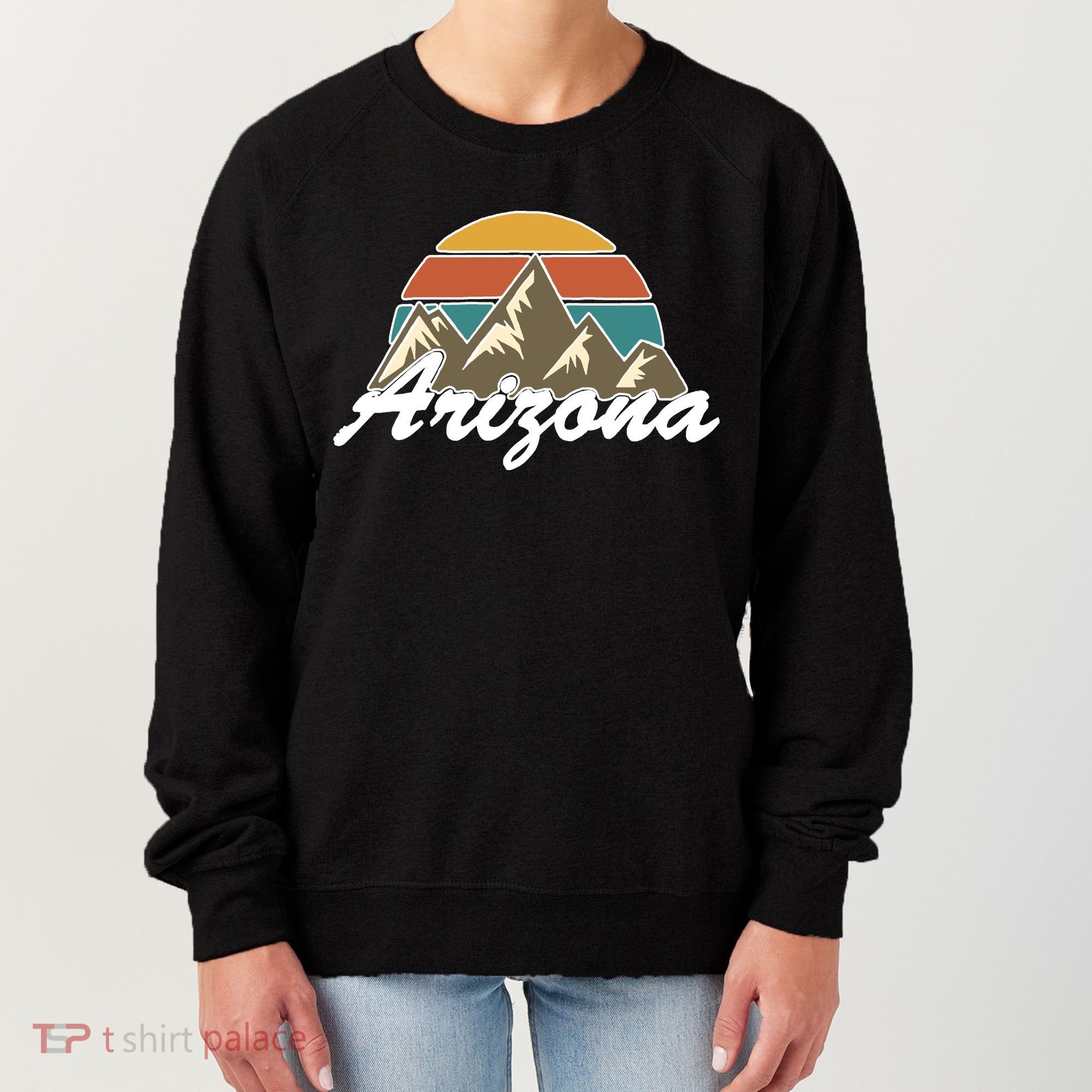 Arizona Retro AZ Mountain Women's Sweatshirt