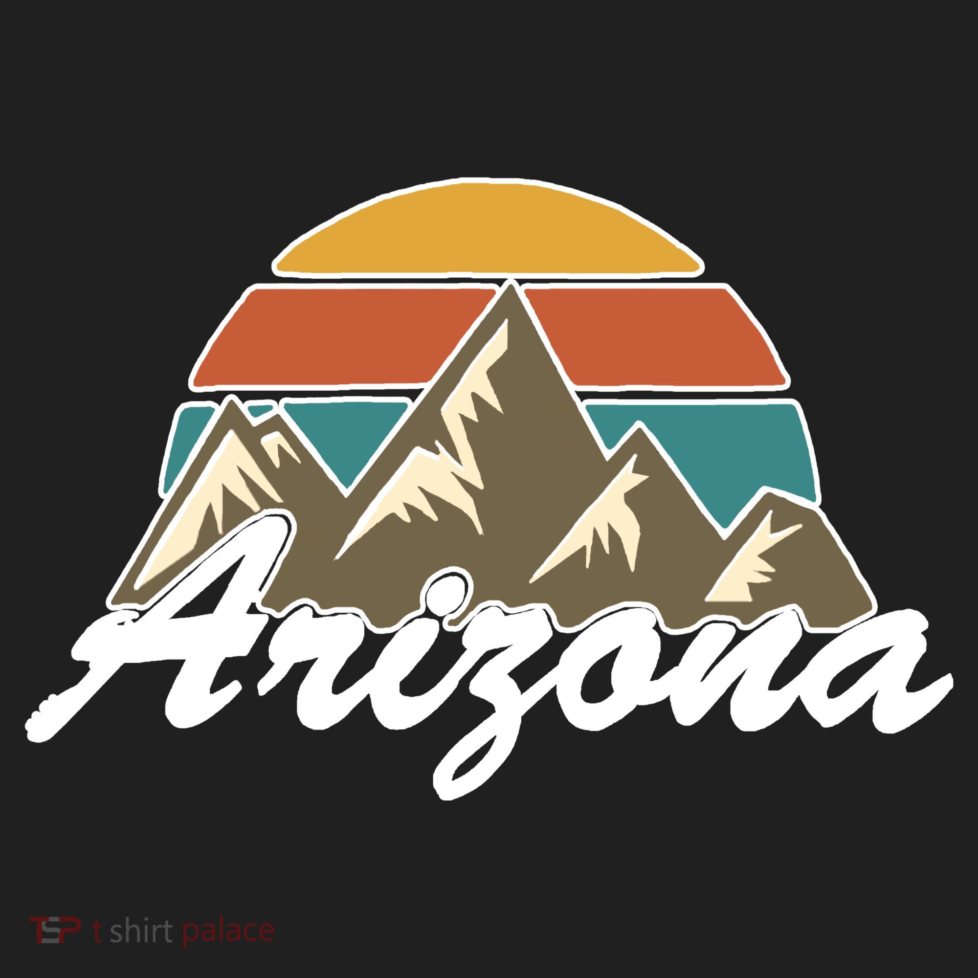 Arizona Retro AZ Mountain Beanie