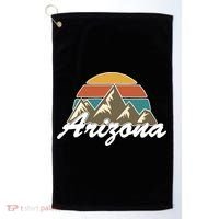 Arizona Retro AZ Mountain Golf Towel thumb 0