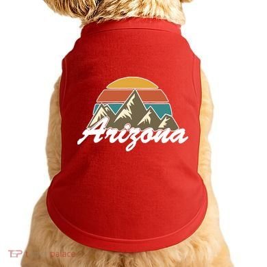 Arizona Retro AZ Mountain Doggie Tank