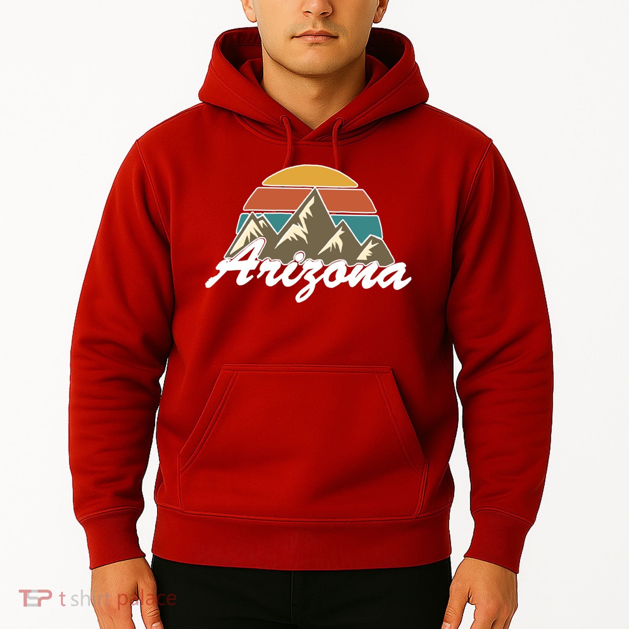 Arizona Retro AZ Mountain Hoodie