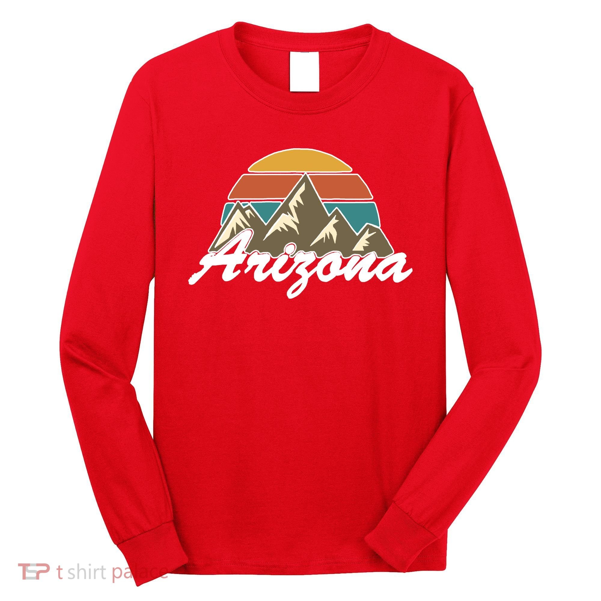 Arizona Retro AZ Mountain Long Sleeve Shirt