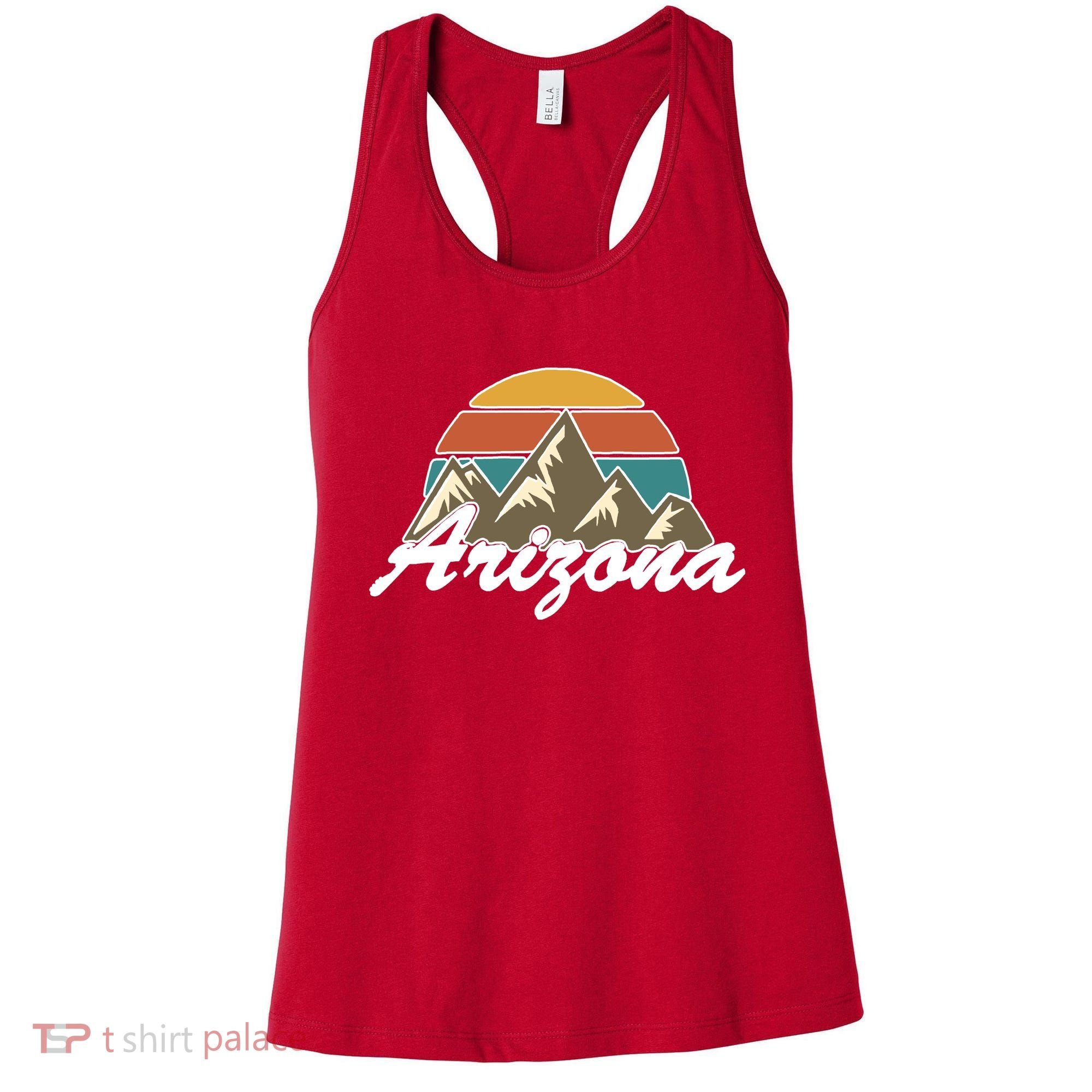 Arizona Retro AZ Mountain Women's Tank Top