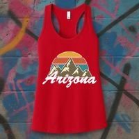 Arizona Retro AZ Mountain Women's Tank Top thumb 3