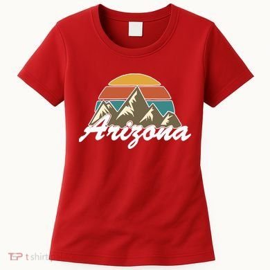 Arizona Retro AZ Mountain Women's T-Shirt
