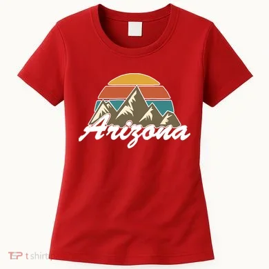 Arizona Retro AZ Mountain Women's T-Shirt