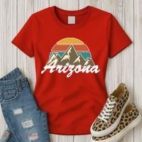 Arizona Retro AZ Mountain Women's T-Shirt thumb 3