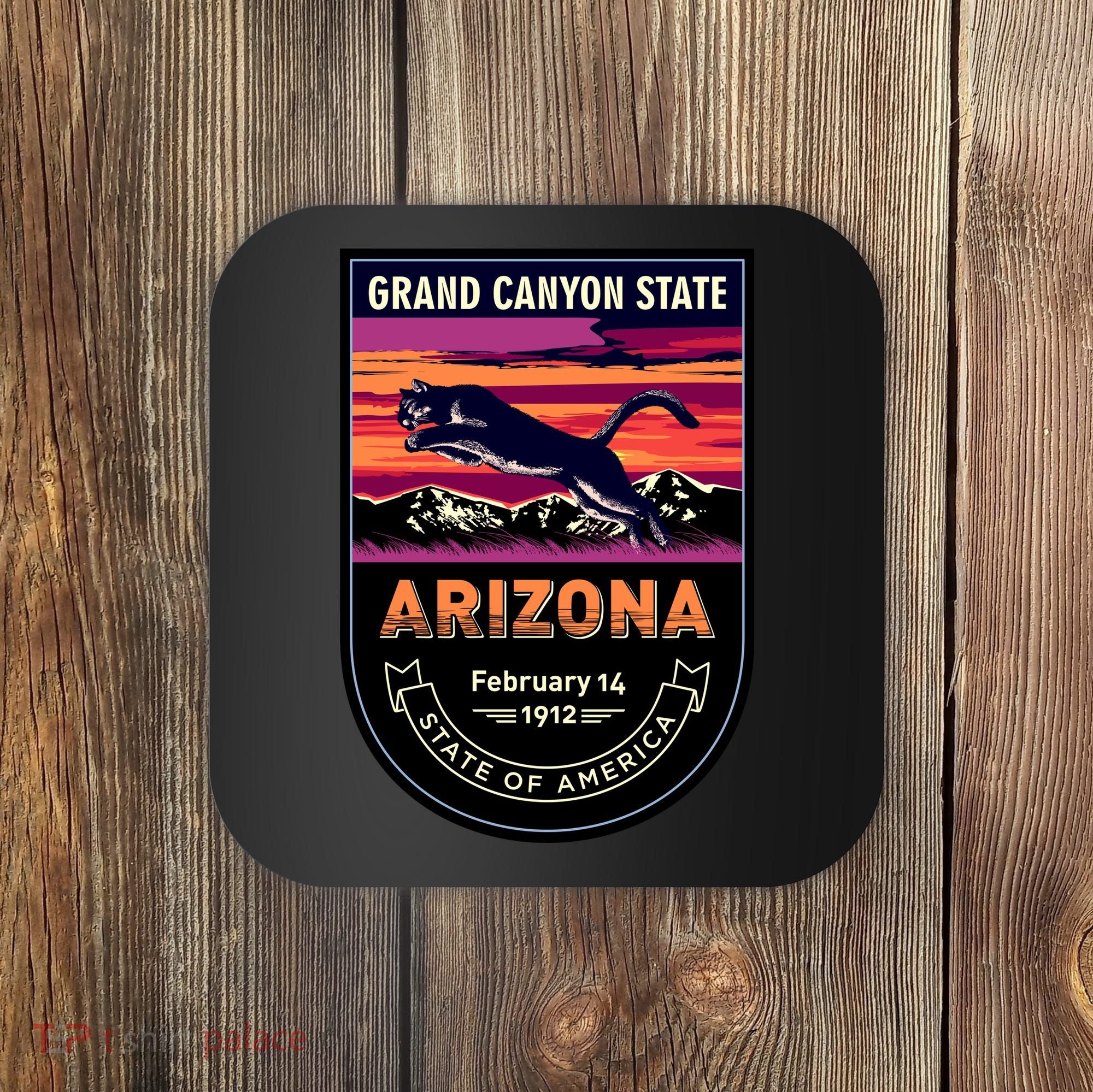 Arizona State Emblem Coaster