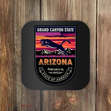 Arizona State Emblem Coaster