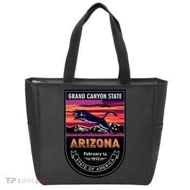 Arizona State Emblem Tote Bag