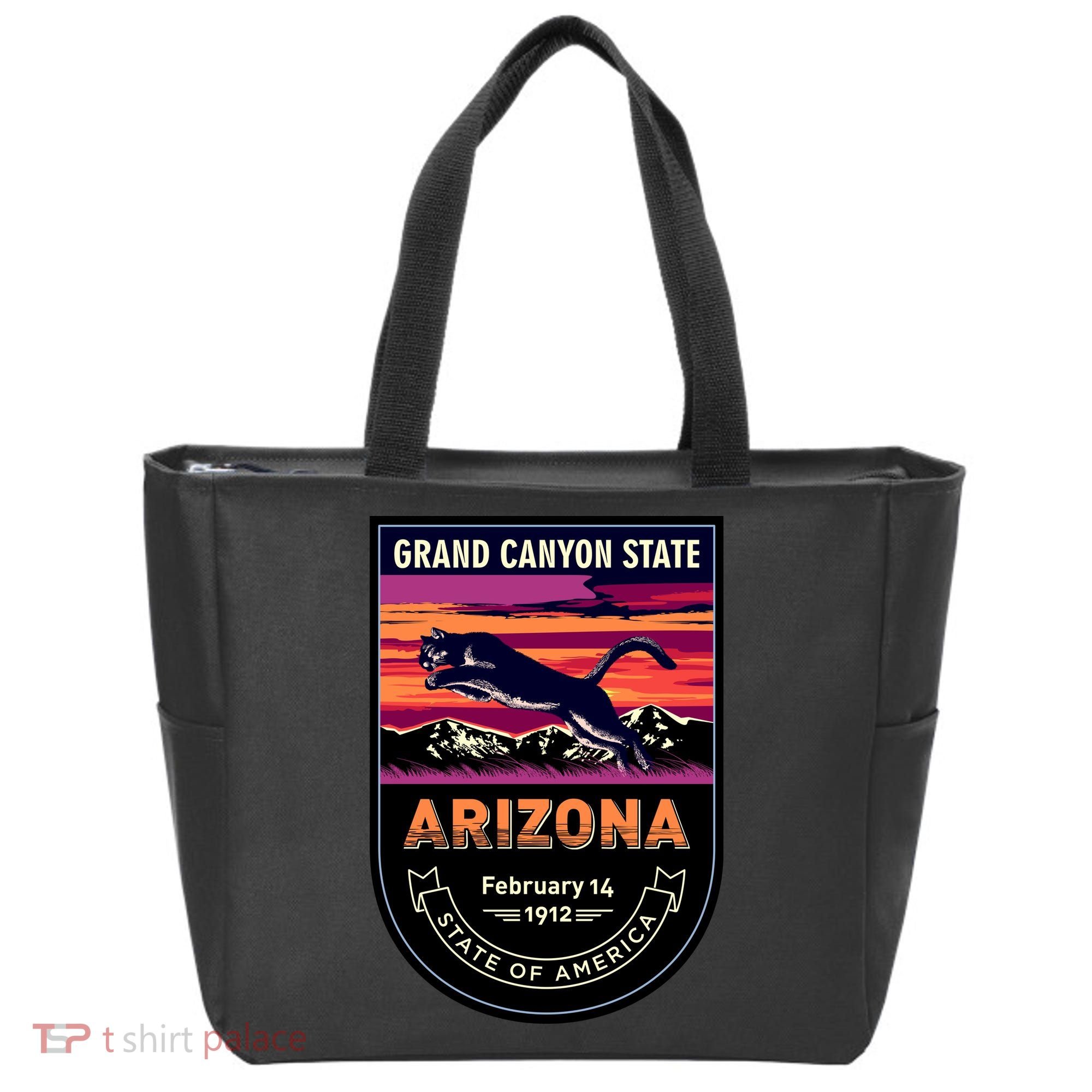Arizona State Emblem Tote Bag
