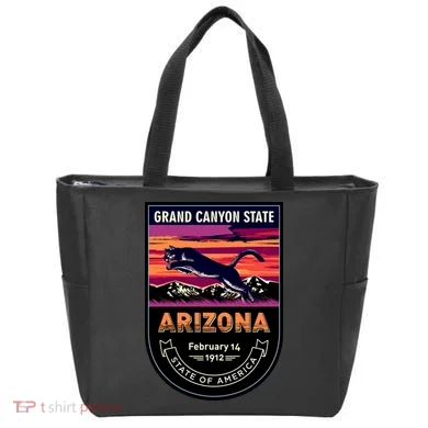 Arizona State Emblem Tote Bag