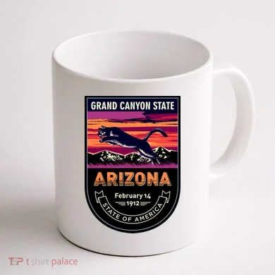 Arizona State Emblem Coffee Mug back