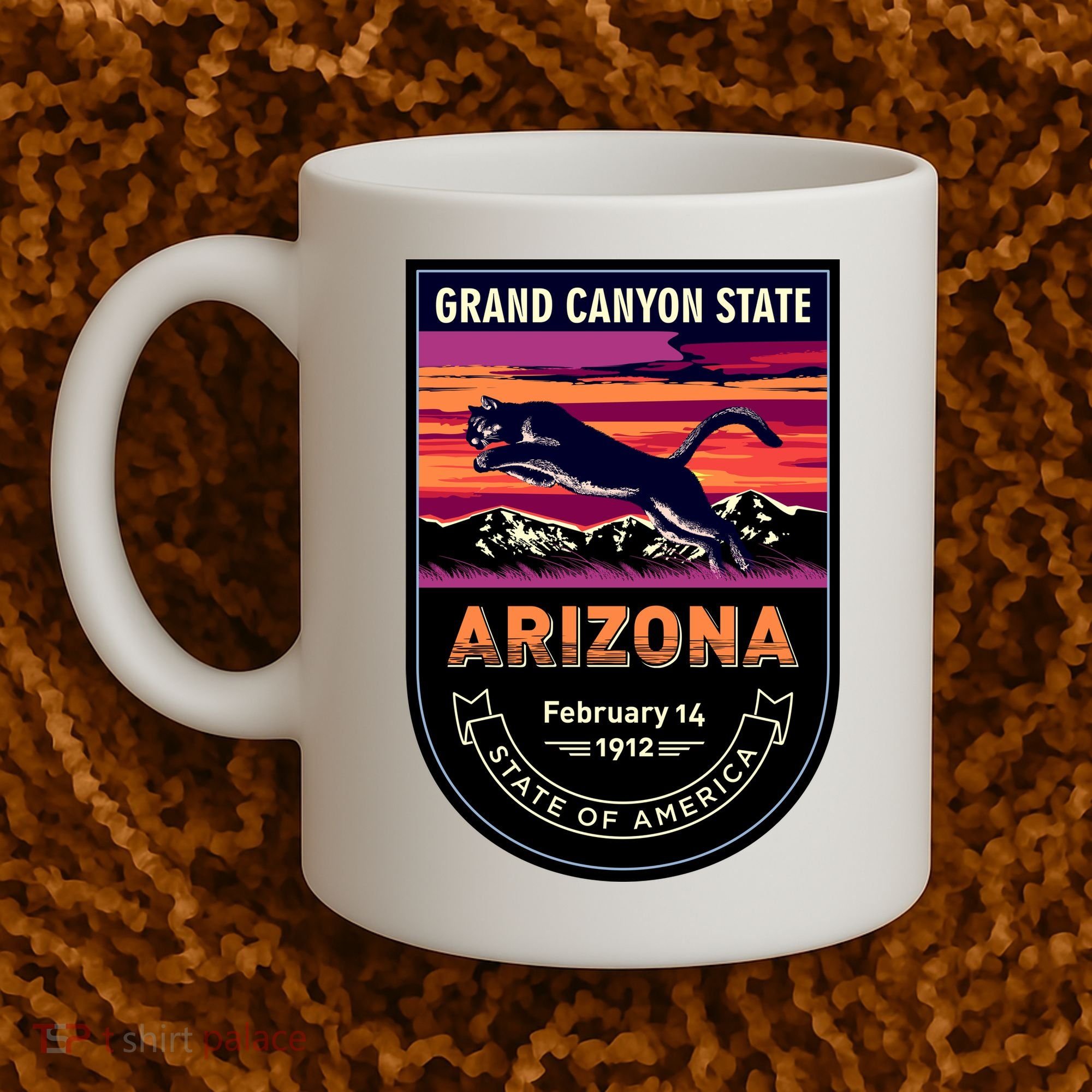 Arizona State Emblem Coffee Mug