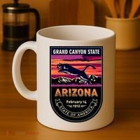Arizona State Emblem Coffee Mug thumb 4