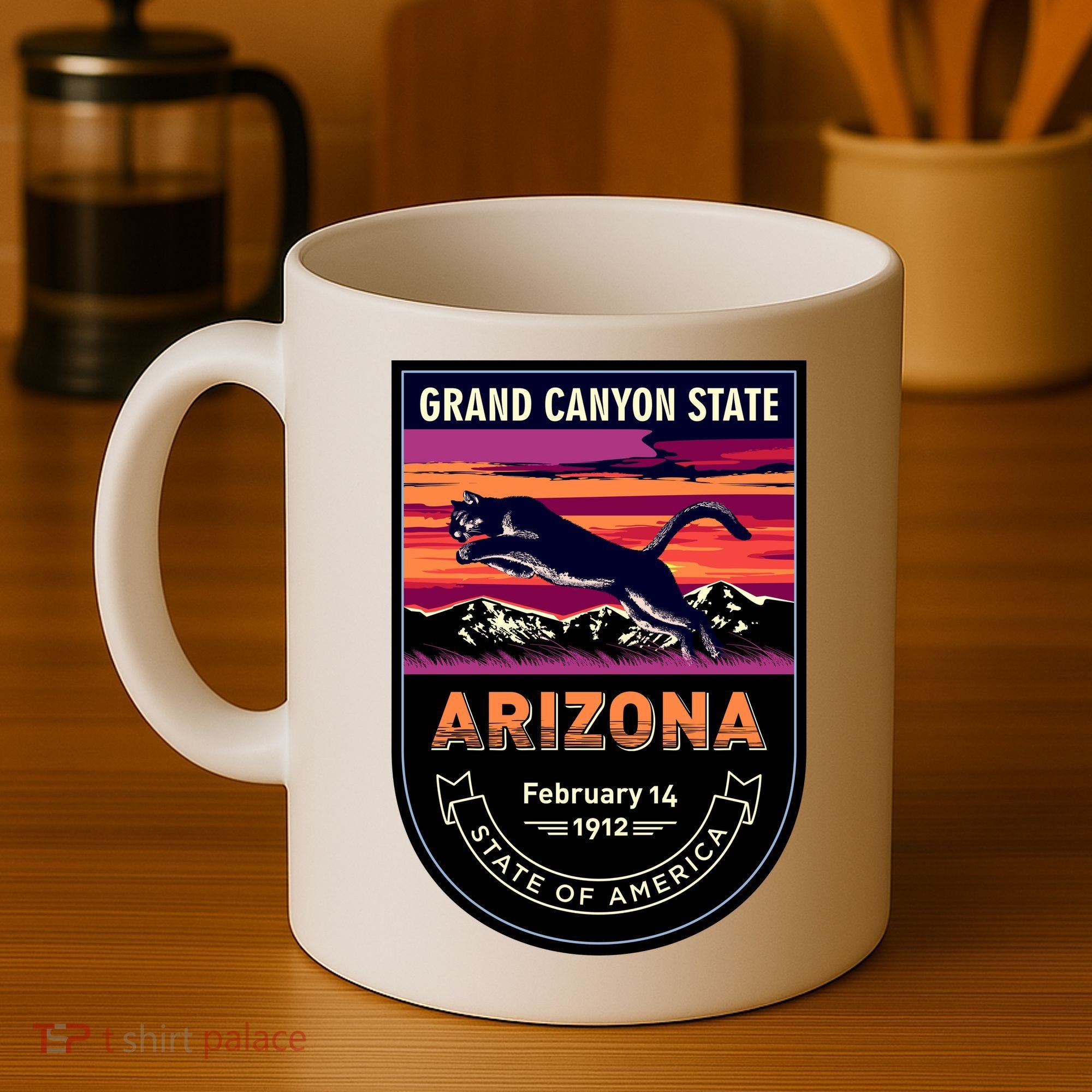Arizona State Emblem Coffee Mug