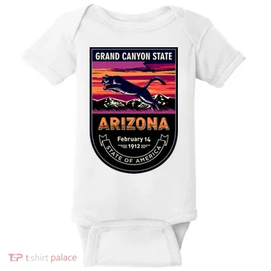 Arizona State Emblem Baby Bodysuit
