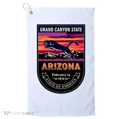 Arizona State Emblem Golf Towel