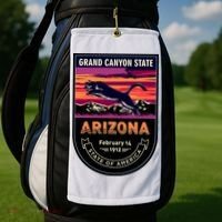 Arizona State Emblem Golf Towel thumb 2