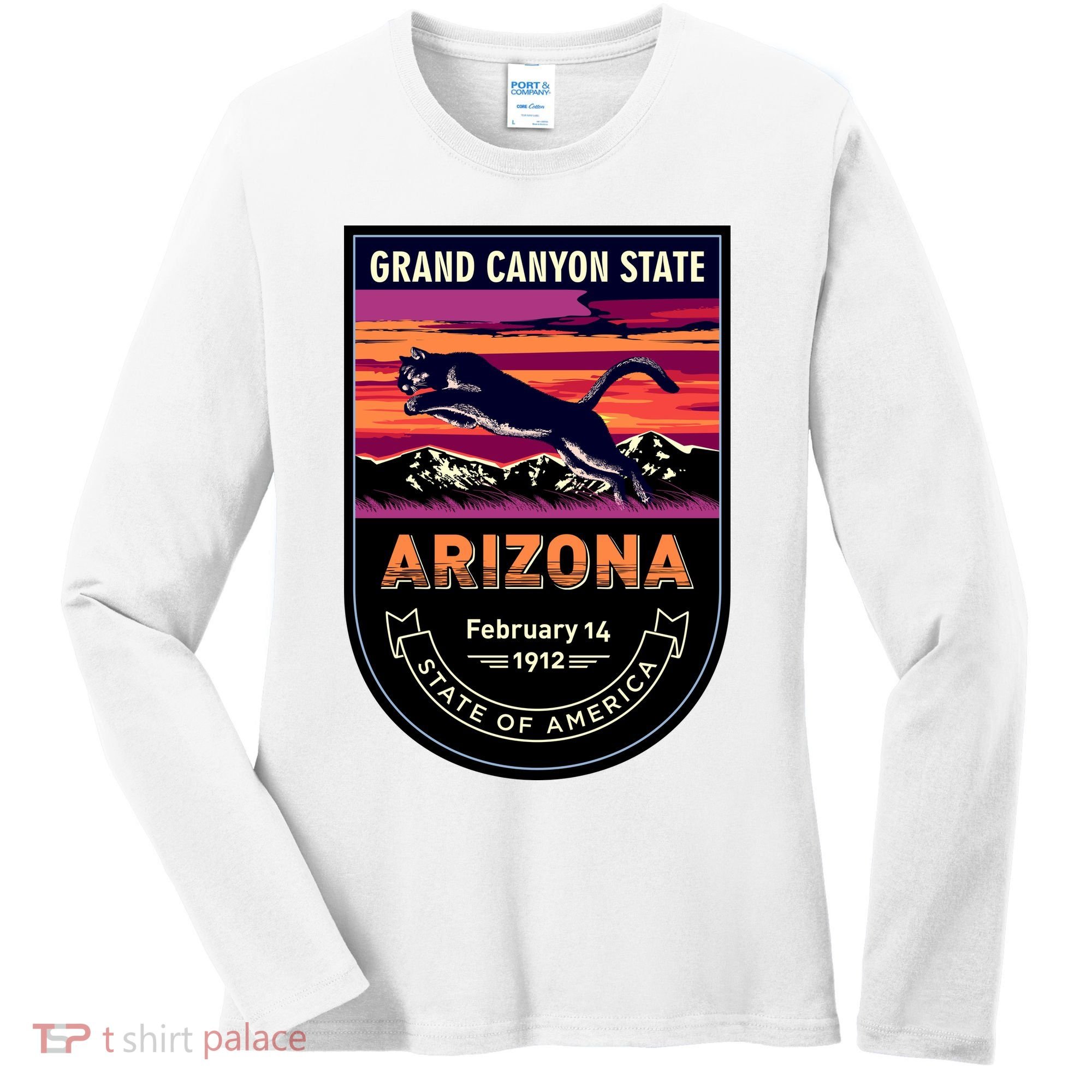 Arizona State Emblem Women's Long Sleeve Shirt