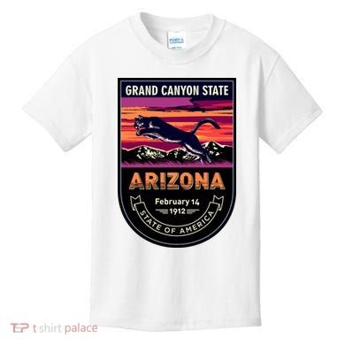 Arizona State Emblem Kids T-Shirt