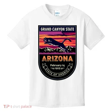 Arizona State Emblem Kids T-Shirt