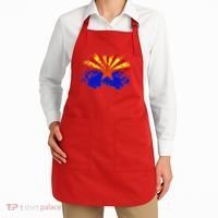 Arizona State Flag Grunge Apron thumb 2