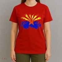 Arizona State Flag Grunge T-Shirt thumb 4