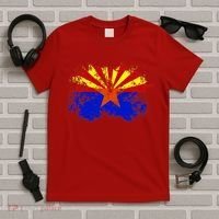Arizona State Flag Grunge T-Shirt thumb 5