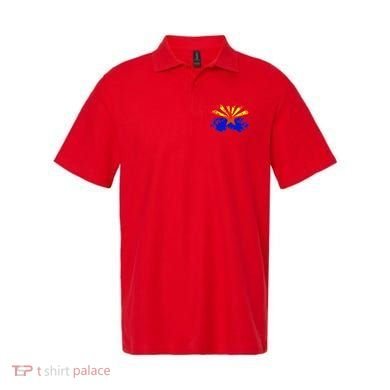 Arizona State Flag Grunge Polo